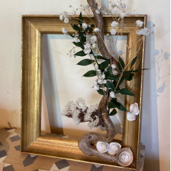 Cadre design fleuri