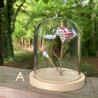 Mini cloche "Fleur de cerisier"