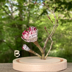 Mini cloche "Fleur de cerisier"