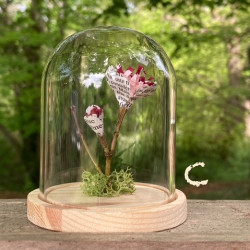 Mini cloche "Fleur de cerisier"