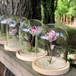 Mini cloche "Fleur de cerisier"