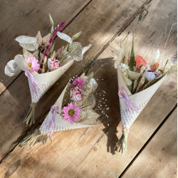 Mini bouquet "La vie en Rose"