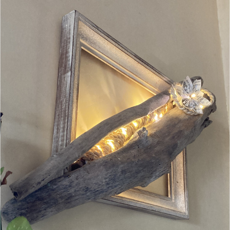 Cadre "Fleurs lumineuses"